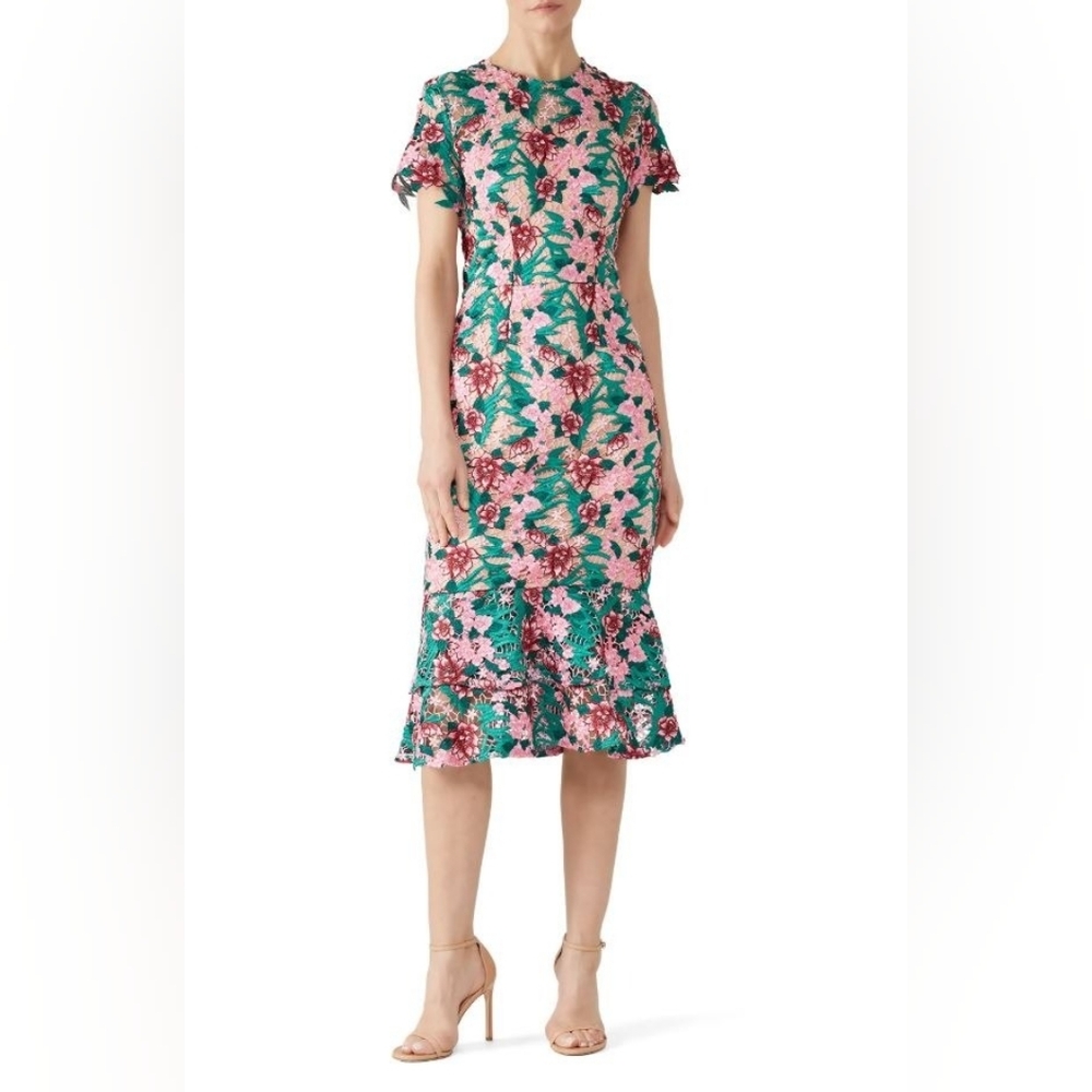 ✅ Vone Kava Dress, Pink & Green (4)